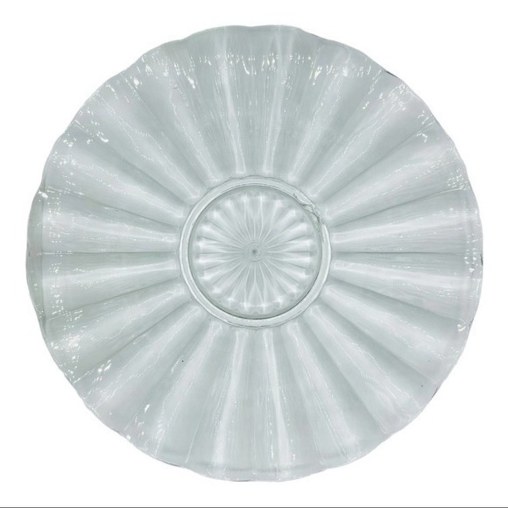 Vintage Serveware Glass Plate | Home Dining